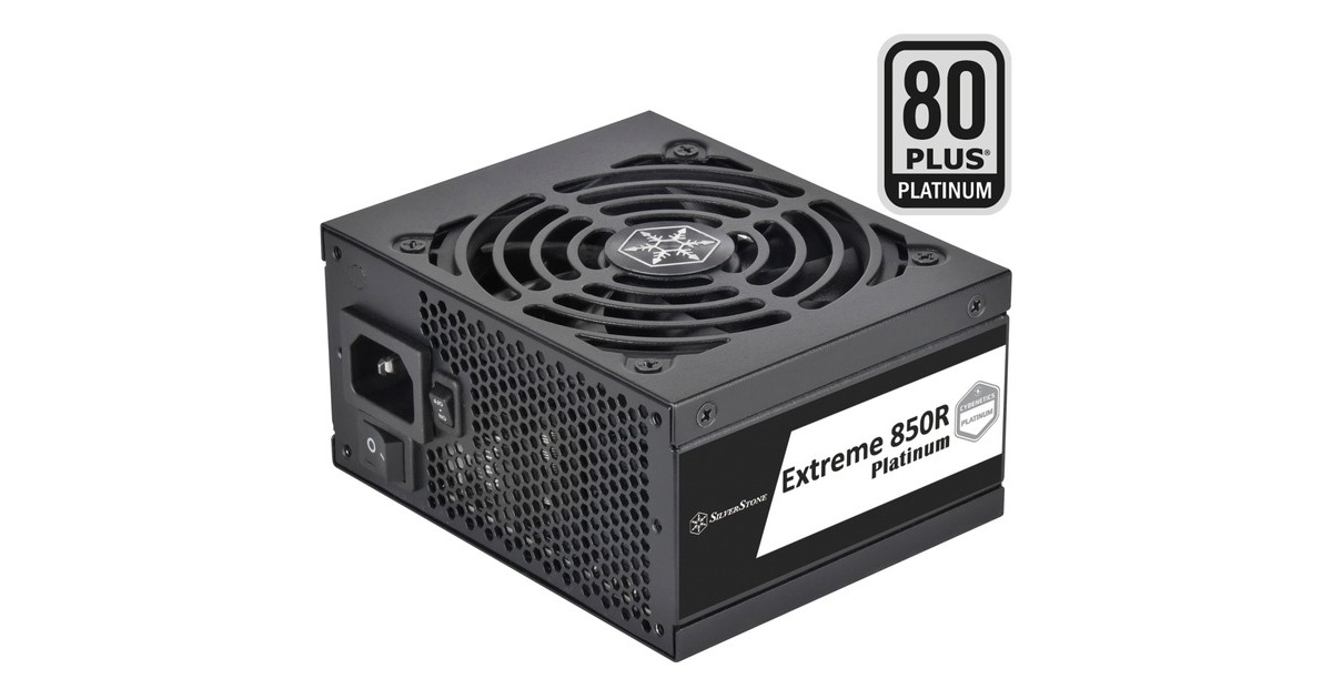 SilverStone SST-EX850R-PM 850W, PC-Netzteil(schwarz, 850 Watt, Outlet)