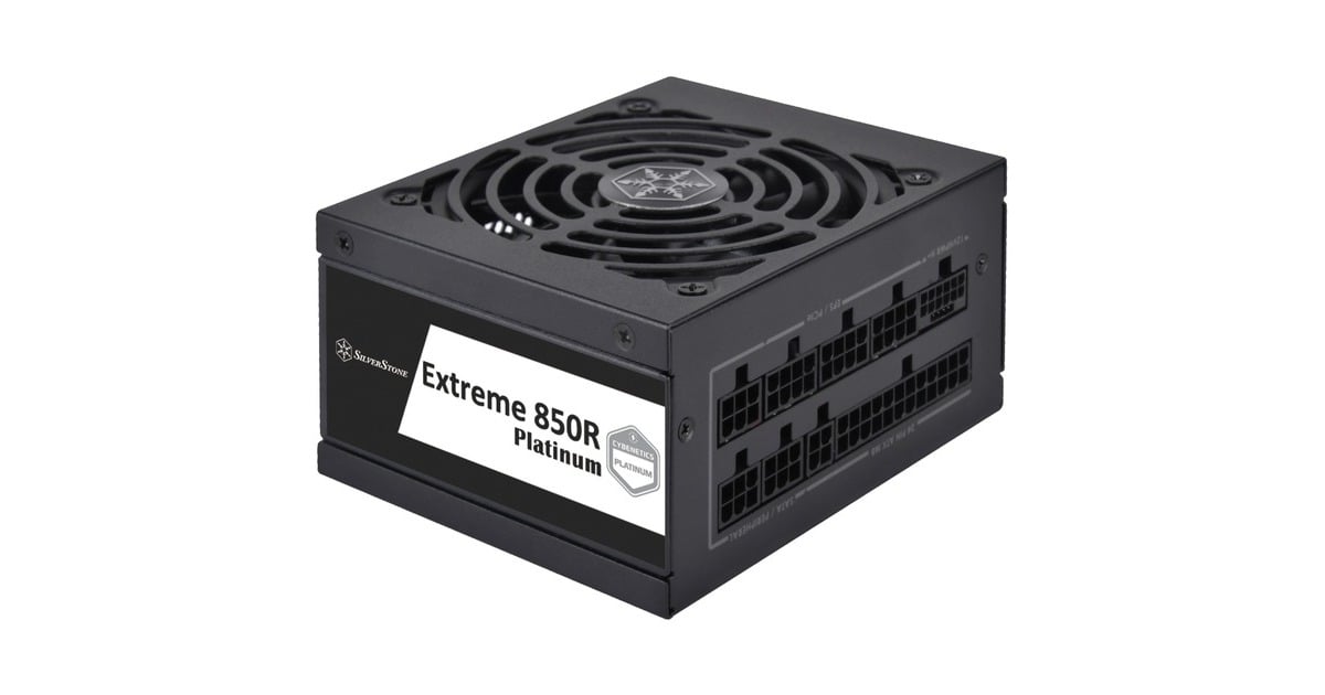 SilverStone SST-EX850R-PM 850W, PC-Netzteil(schwarz, 850 Watt)