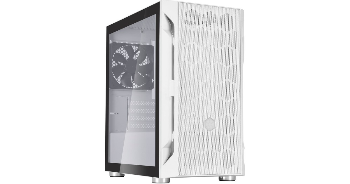SilverStone SST-FAH1MW-G, Tower-Gehäuse(weiß, Tempered Glass)