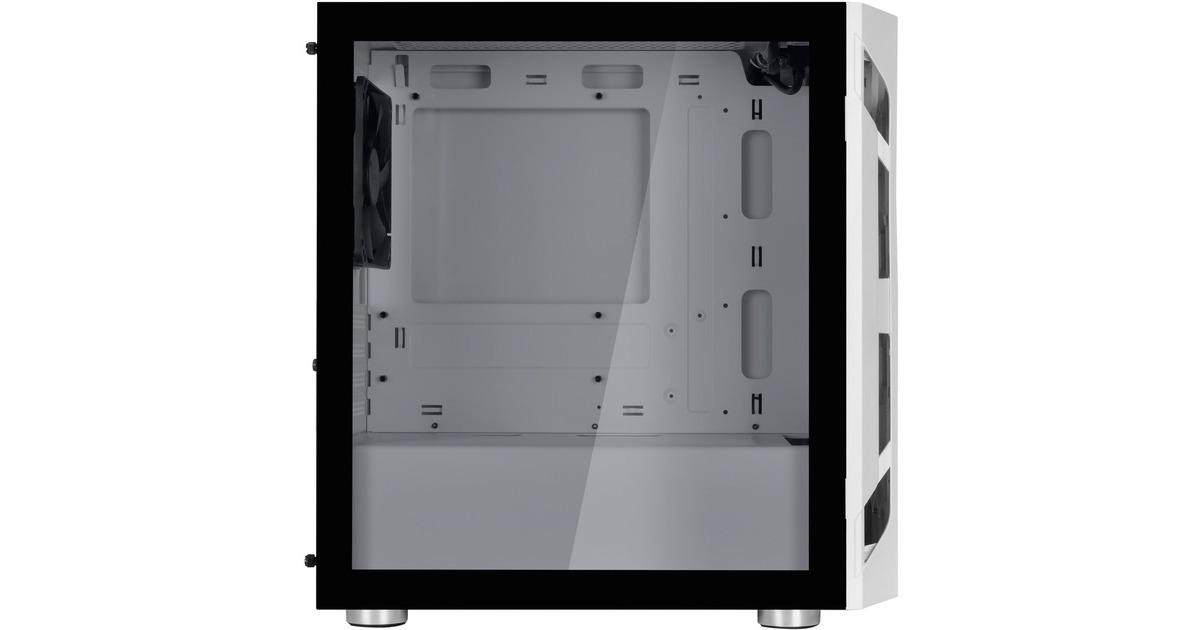 SilverStone SST-FAH1MW-G, Tower-Gehäuse(weiß, Tempered Glass)