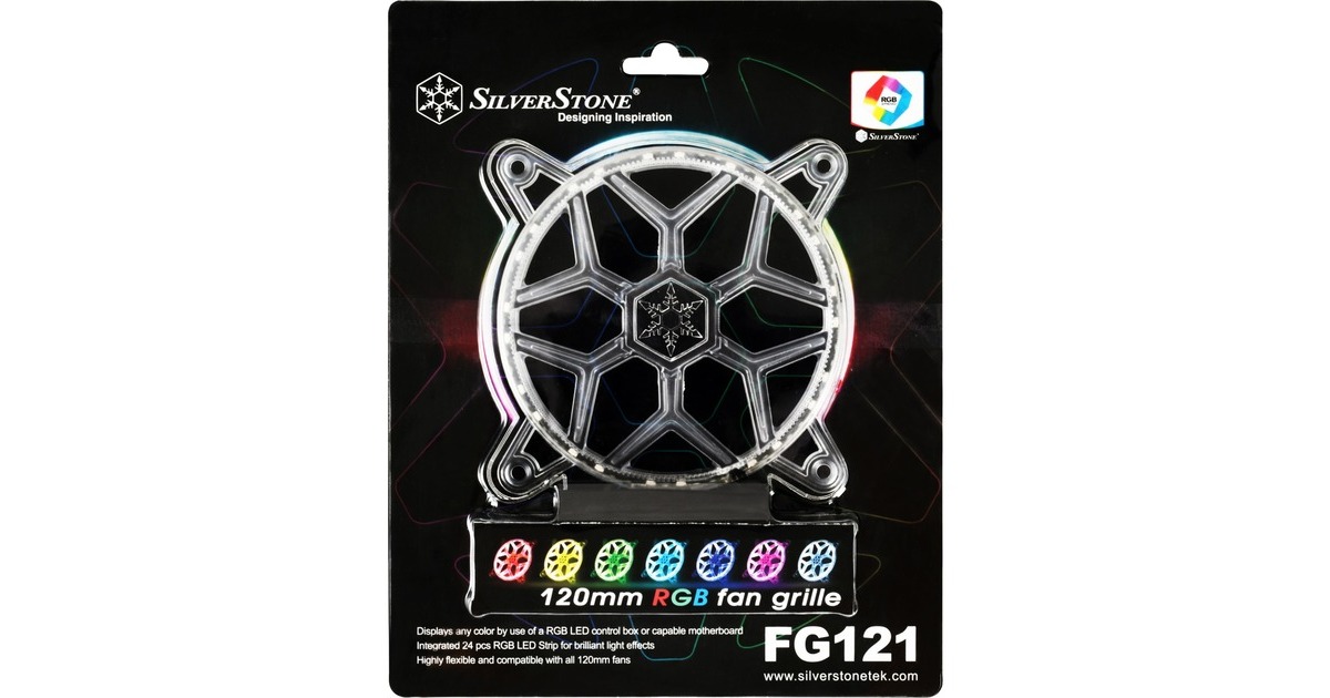 SilverStone SST-FG121 RGB LED 120mm, Modding