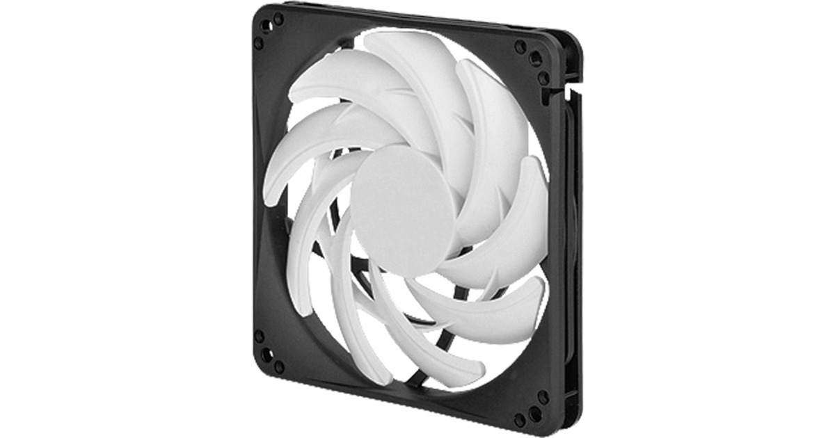 SilverStone SST-FN123 120x120x15, Gehäuselüfter(schwarz/weiß)