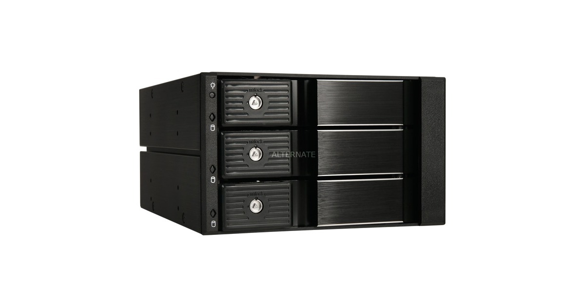 SilverStone SST-FS303-12G, Wechselrahmen(schwarz)