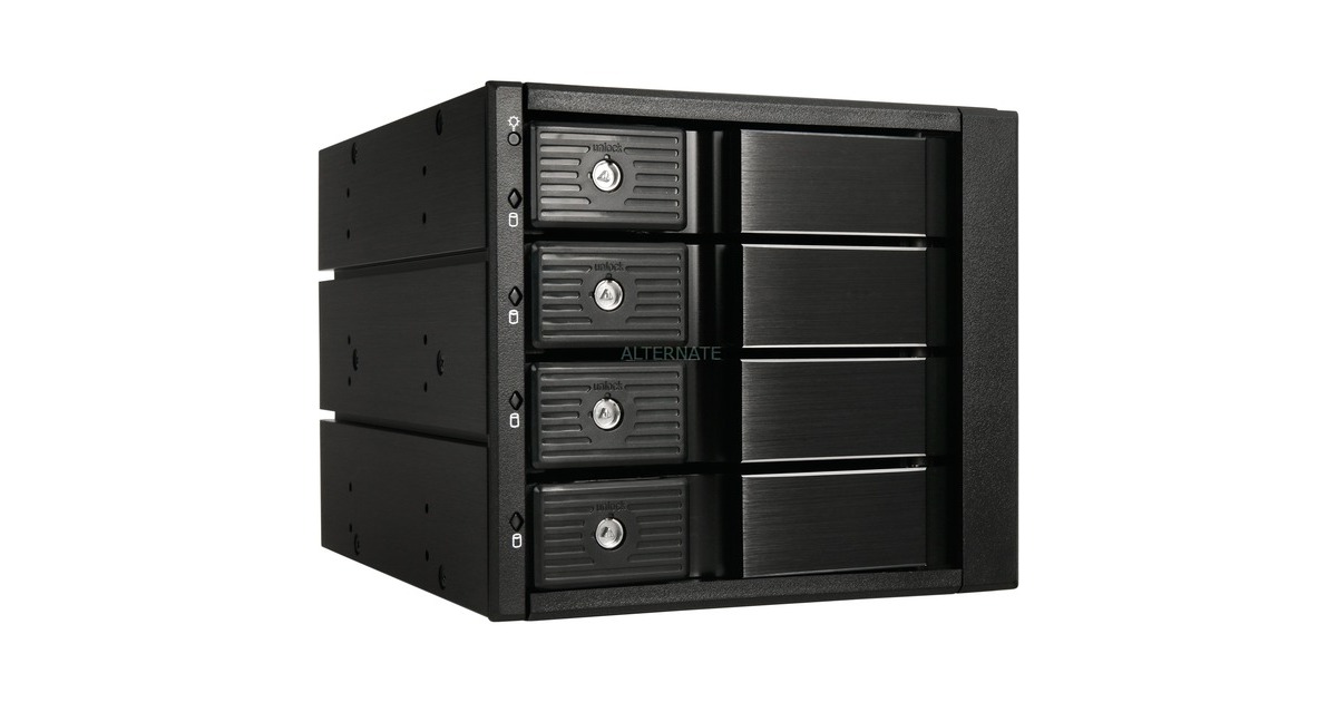 SilverStone SST-FS304-12G, Wechselrahmen(schwarz)