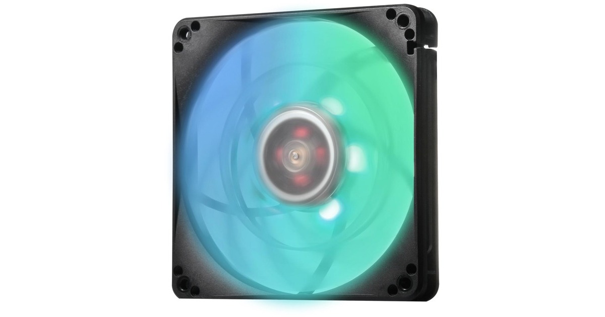 SilverStone SST-FW124-ARGB 120x120x15, Gehäuselüfter(schwarz/weiß)