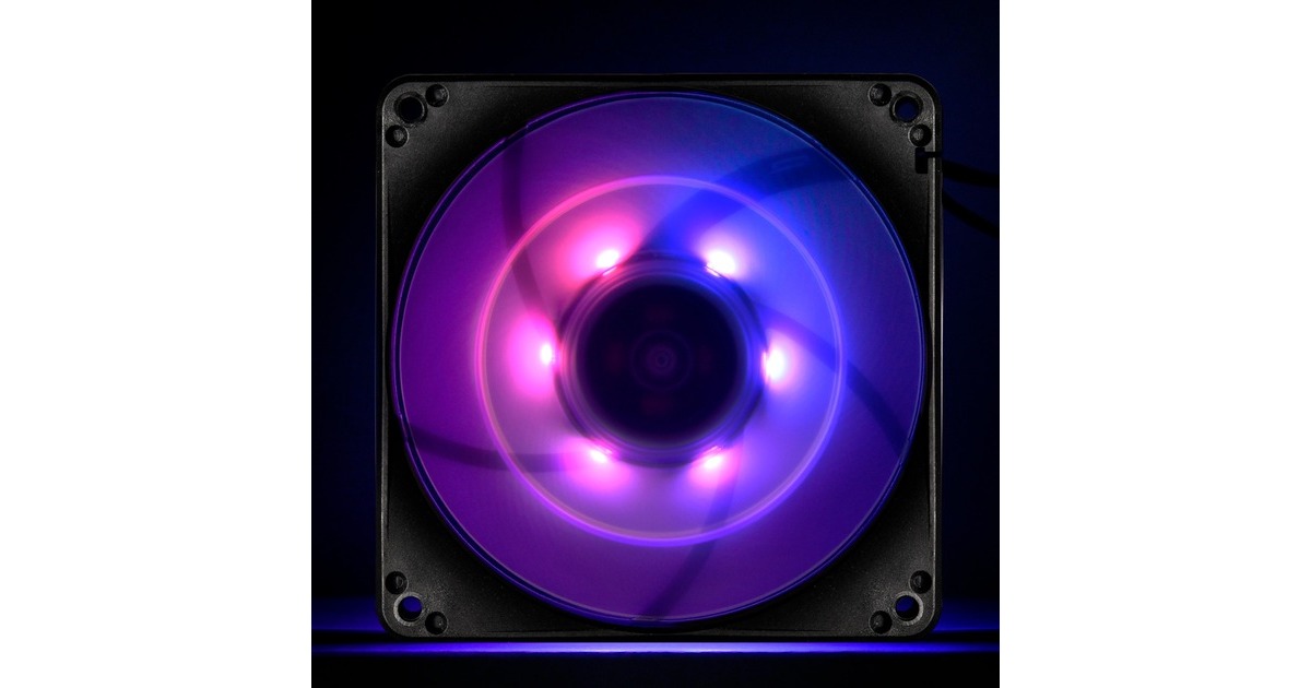 SilverStone SST-FW124-ARGB 120x120x15, Gehäuselüfter(schwarz/weiß)