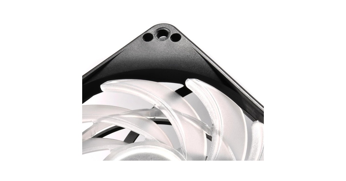 SilverStone SST-FW124-ARGB 120x120x15, Gehäuselüfter(schwarz/weiß)