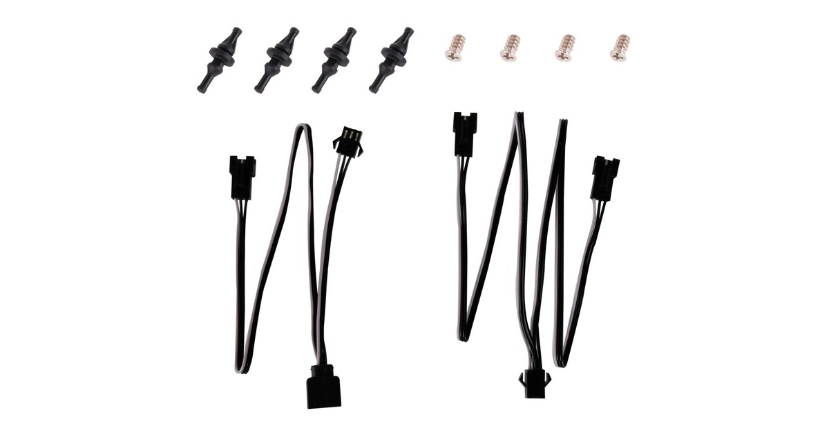 SilverStone SST-FW124-ARGB 120x120x15, Gehäuselüfter(schwarz/weiß)