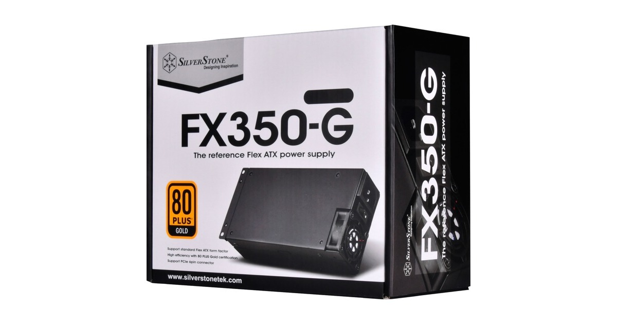 SilverStone SST-FX350-G 350W, PC-Netzteil(1x PCIe, 350 Watt)