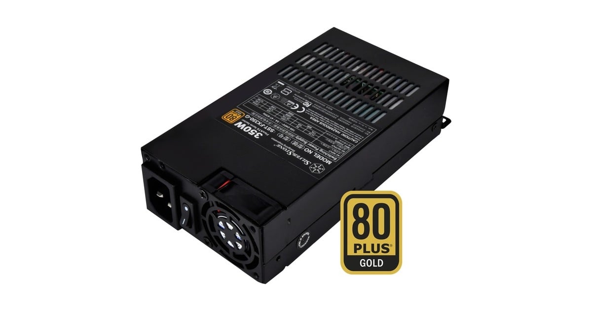 SilverStone SST-FX350-G 350W, PC-Netzteil(1x PCIe, 350 Watt, Outlet)