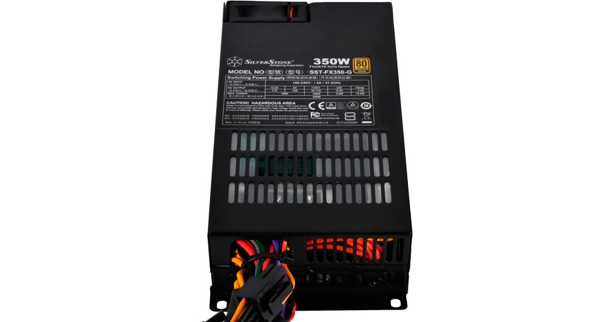 SilverStone SST-FX350-G 350W, PC-Netzteil(1x PCIe, 350 Watt)