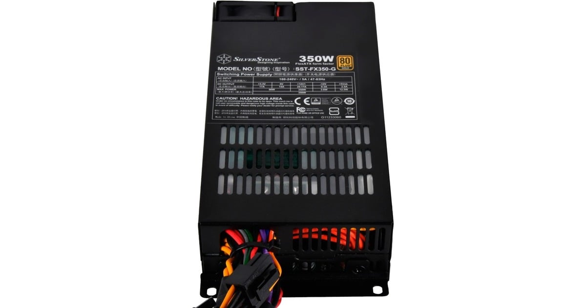 SilverStone SST-FX350-G 350W, PC-Netzteil(1x PCIe, 350 Watt, Outlet)