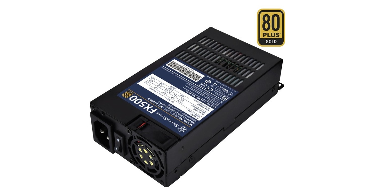 SilverStone SST-FX500-G, PC-Netzteil(schwarz, 500 Watt)