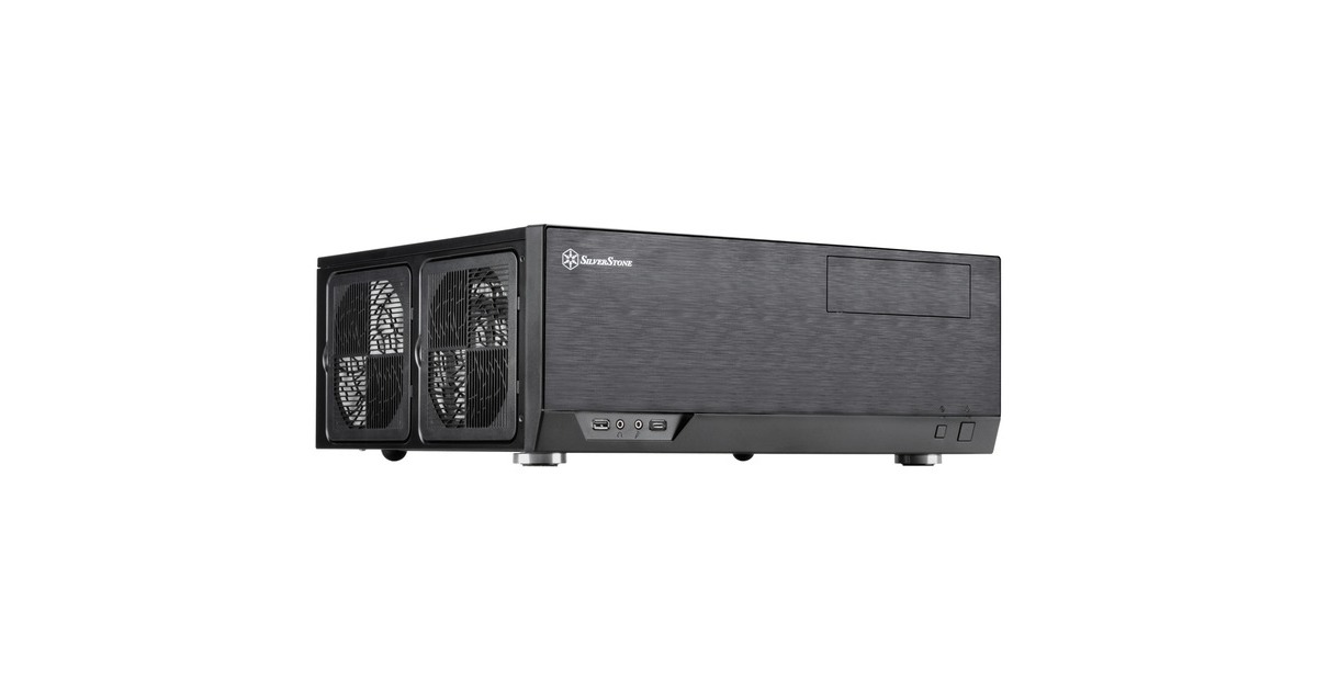 SilverStone SST-GD09B-C, HTPC-Gehäuse(schwarz)