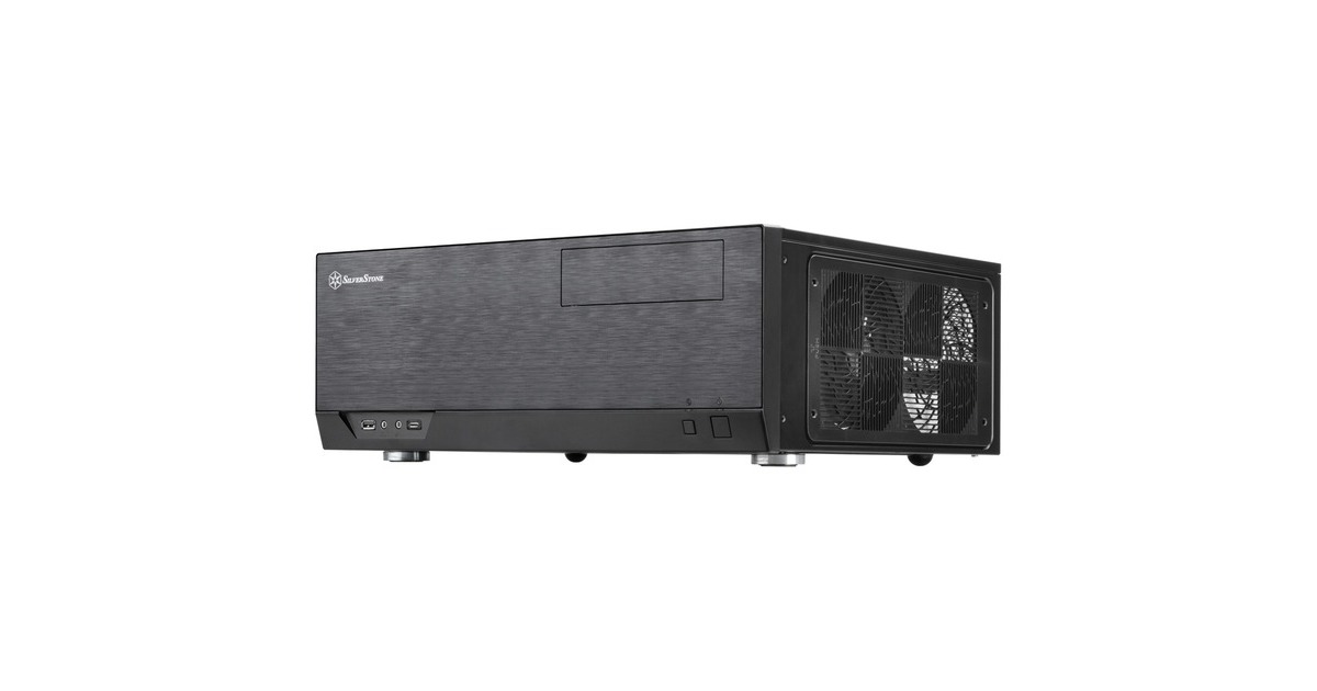 SilverStone SST-GD09B-C, HTPC-Gehäuse(schwarz)