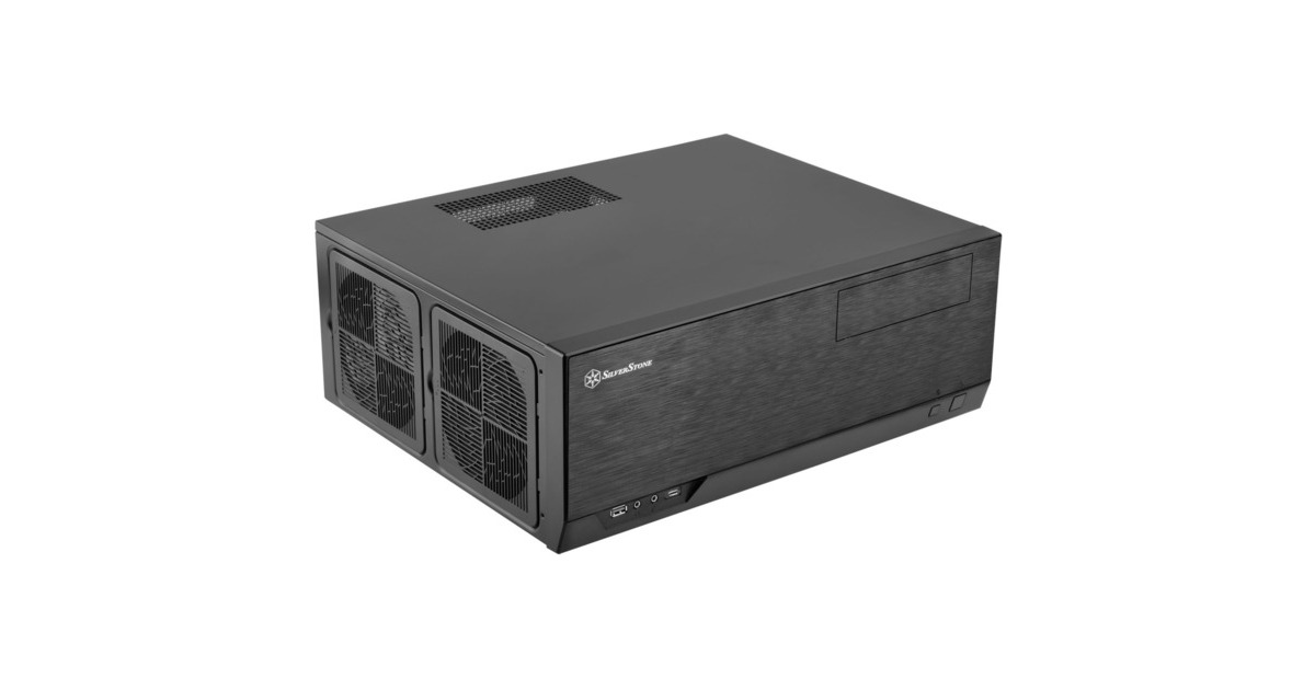 SilverStone SST-GD09B-C, HTPC-Gehäuse(schwarz)