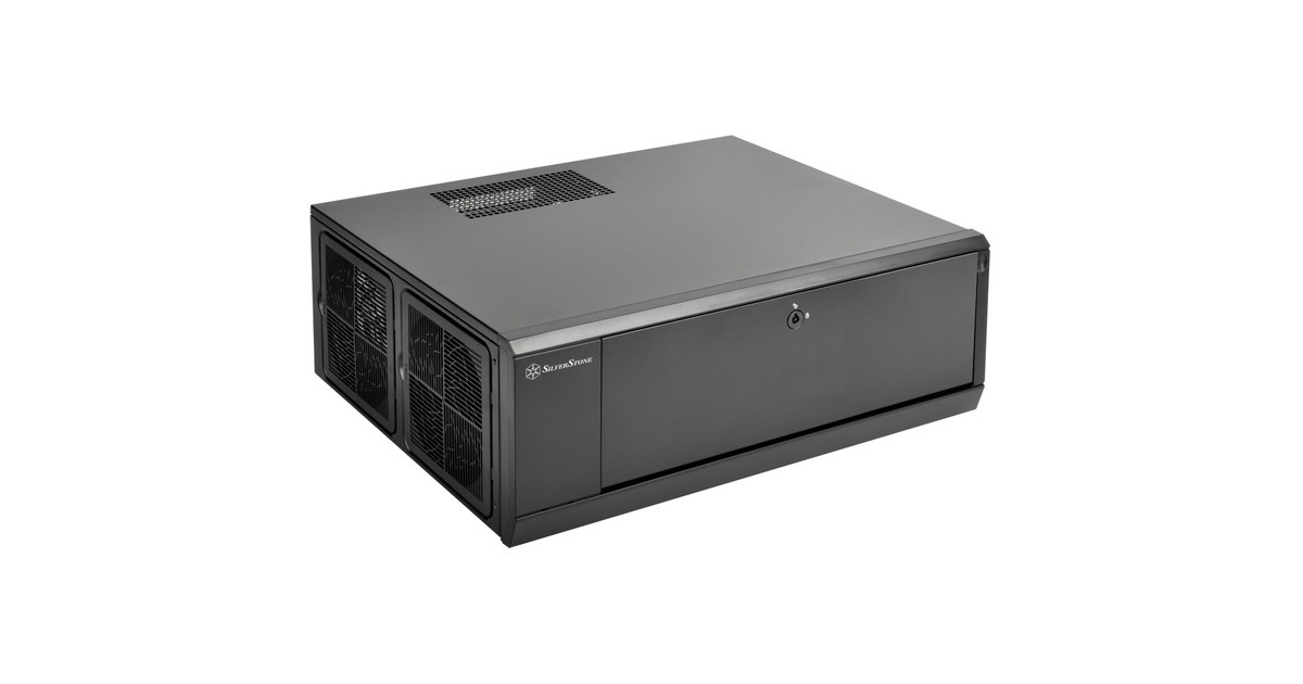 SilverStone SST-GD10B, HTPC-Gehäuse(schwarz)