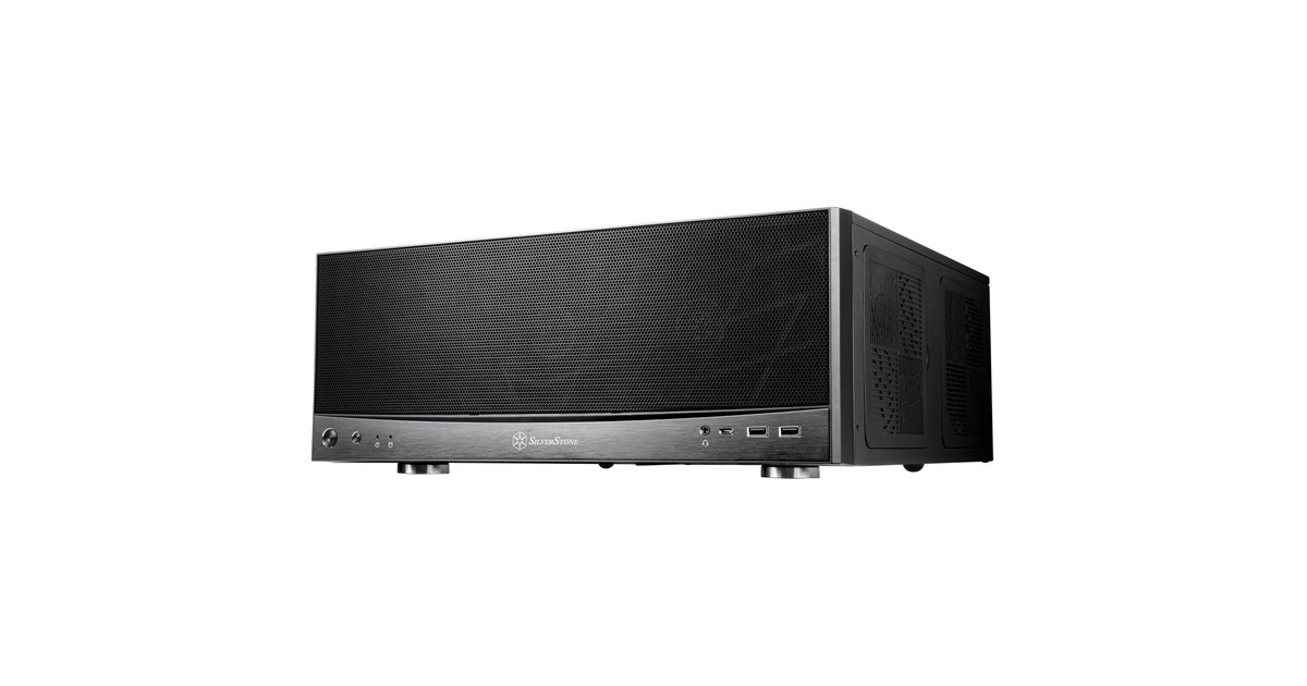 SilverStone SST-GD11B, HTPC-Gehäuse(schwarz)