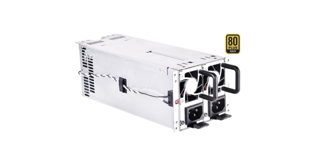 SilverStone SST-GM1000-2UG-V2, PC-Netzteil(silber, redundant, 1000 Watt)