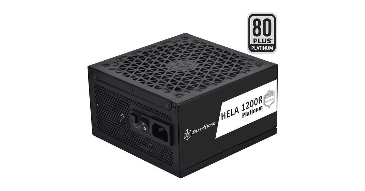 SilverStone SST-HA1200R-PM 1200W, PC-Netzteil(schwarz, 7x PCIe, Kabel-Management, 1200 Watt)