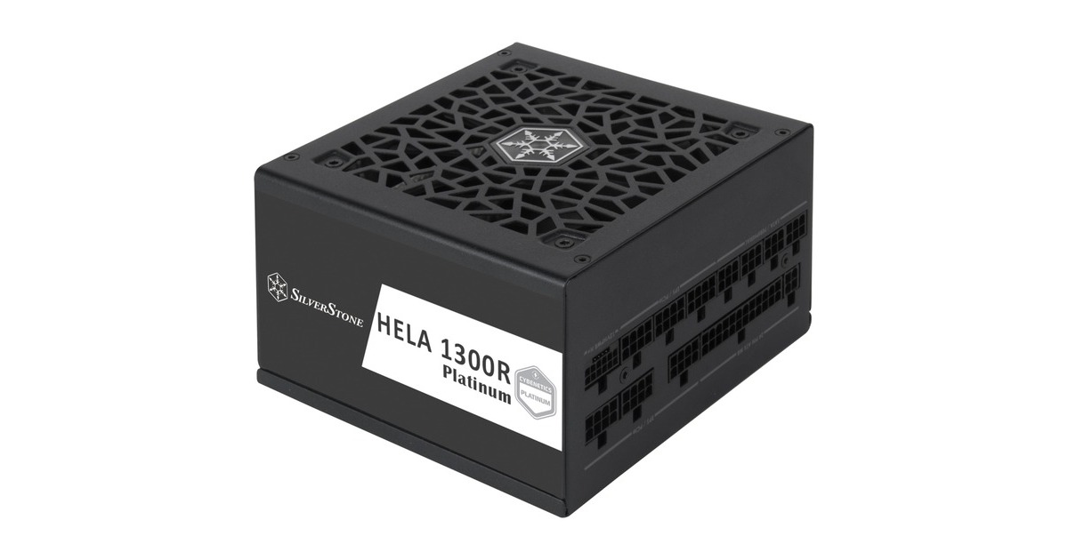 SilverStone SST-HA1300R-PM 1300W, PC-Netzteil(schwarz, 9x PCIe, Kabel-Management, 1300 Watt)