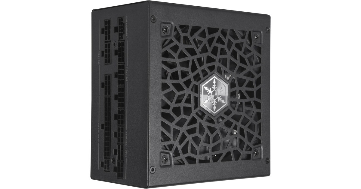 SilverStone SST-HA1300R-PM 1300W, PC-Netzteil(schwarz, 9x PCIe, Kabel-Management, 1300 Watt)