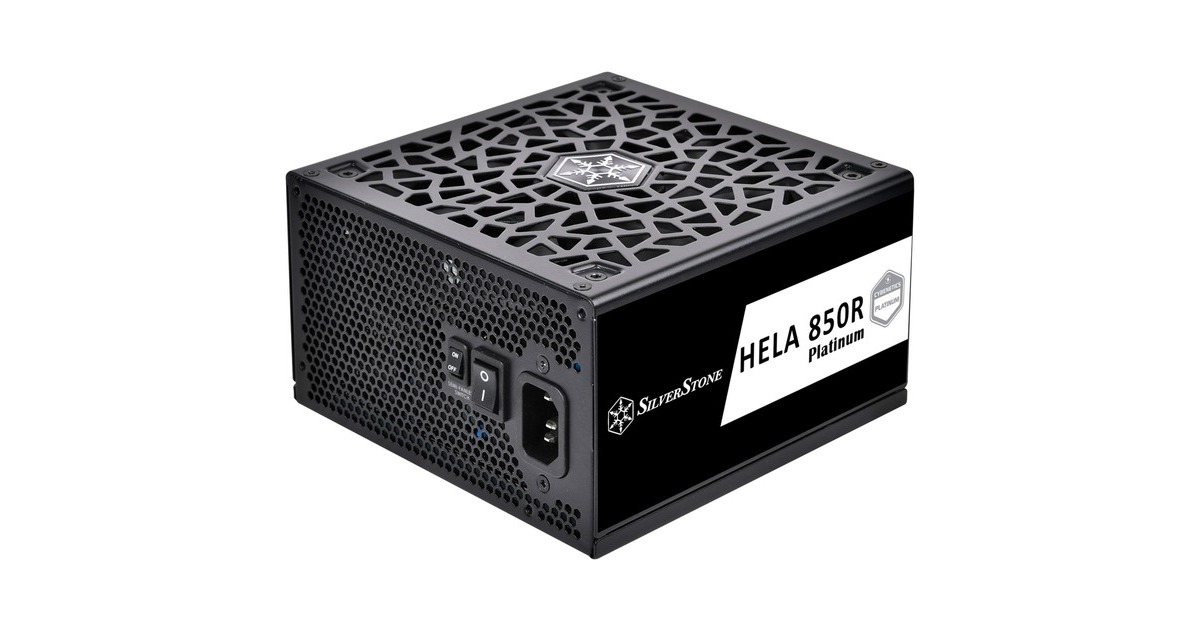 SilverStone SST-HA850R-PM 850W, PC-Netzteil(schwarz, 4x PCIe, Kabel-Management, 850 Watt)