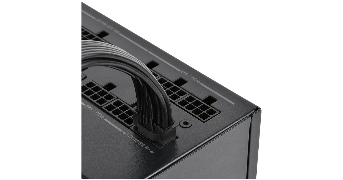 SilverStone SST-HA850R-PM 850W, PC-Netzteil(schwarz, 4x PCIe, Kabel-Management, 850 Watt)