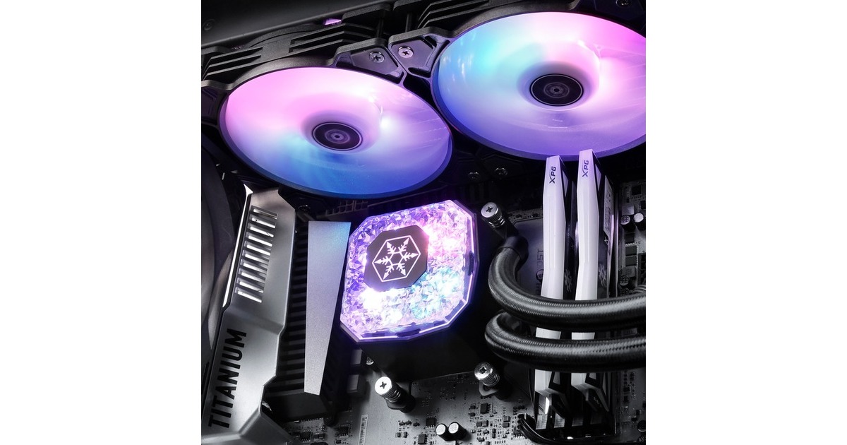 SilverStone SST-IG240P-ARGB 240mm, Wasserkühlung(schwarz)