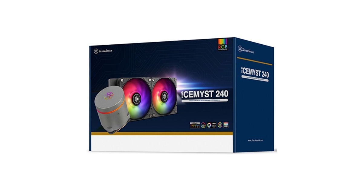 SilverStone SST-IM240-ARGB 240mm, Wasserkühlung