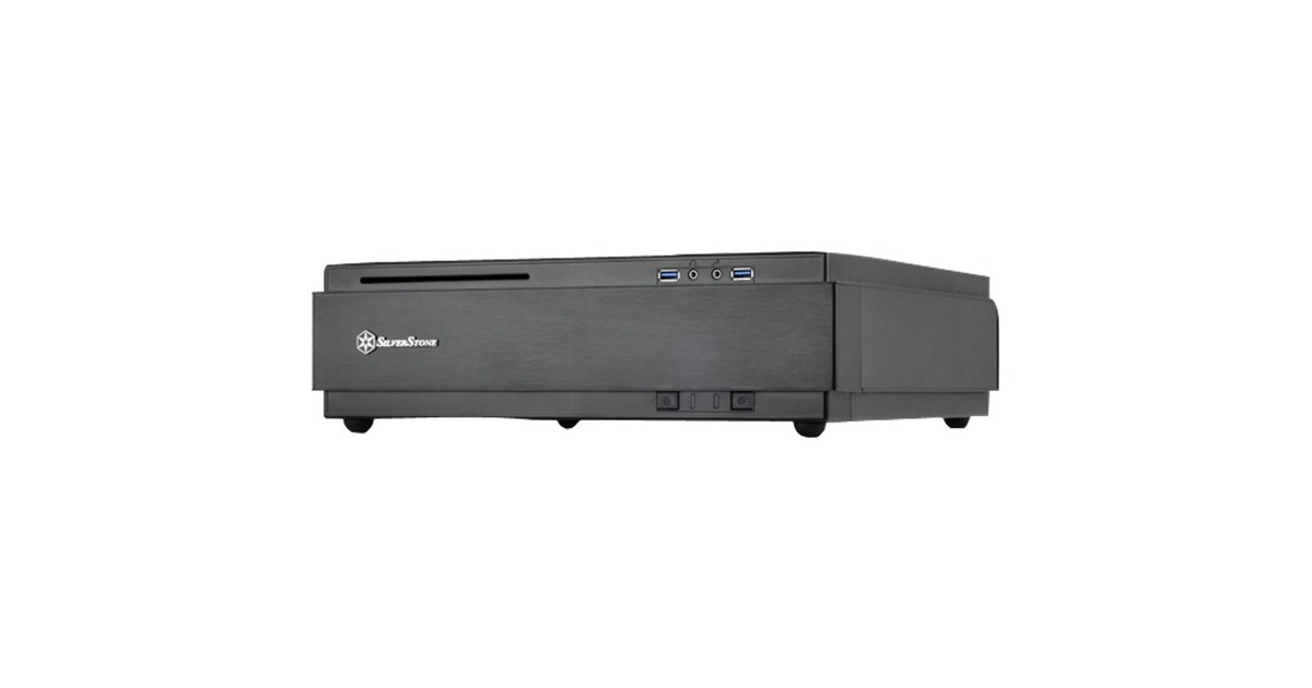 SilverStone SST-ML07B, HTPC-Gehäuse(schwarz)