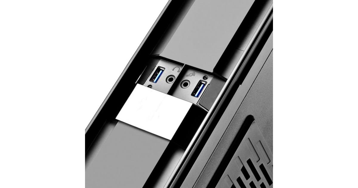 SilverStone SST-ML08B-H + Handle, Desktop-Gehäuse(schwarz, mit Tragegriff)