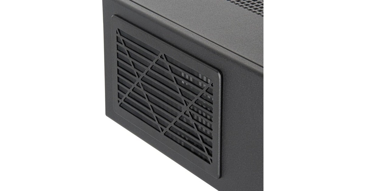 SilverStone SST-ML11B, HTPC-Gehäuse(schwarz, Outlet)