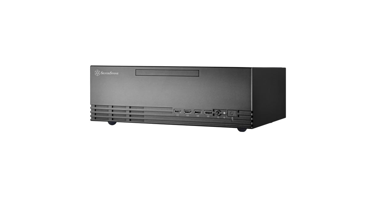 SilverStone SST-ML11B, HTPC-Gehäuse(schwarz, Outlet)
