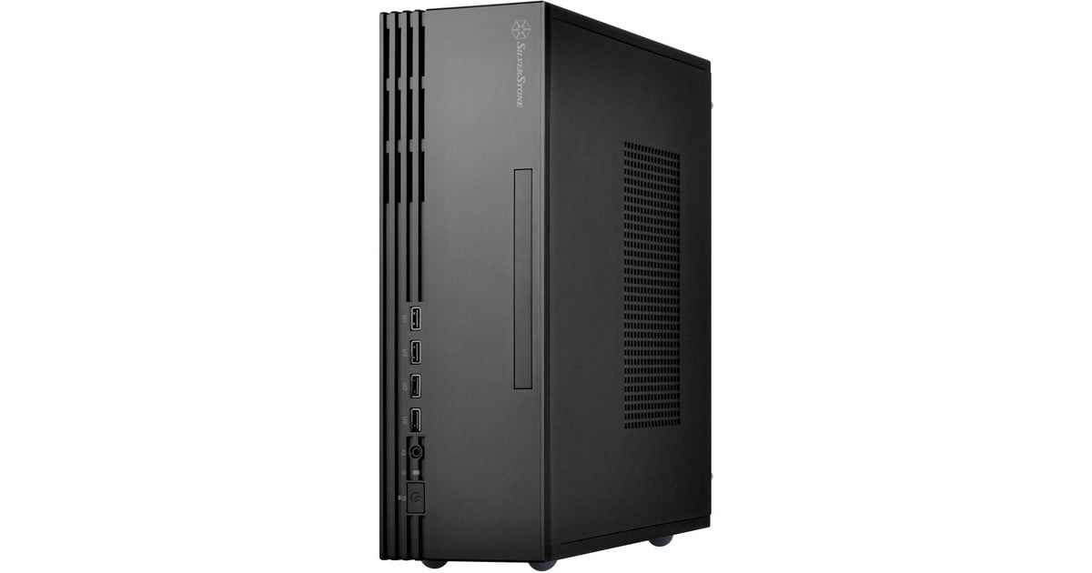 SilverStone SST-ML11B, HTPC-Gehäuse(schwarz, Outlet)