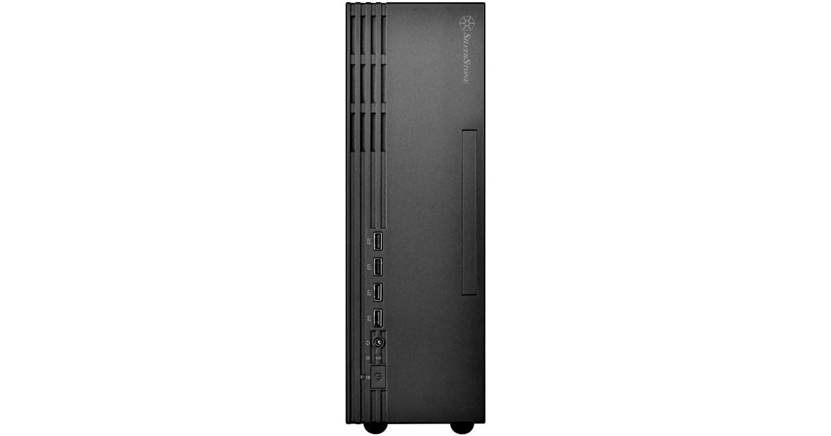 SilverStone SST-ML11B, HTPC-Gehäuse(schwarz, Outlet)