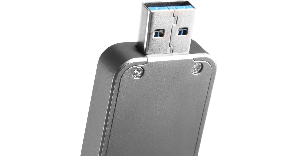 SilverStone SST-MS09C USB 3.1, Laufwerksgehäuse(dunkelgrau)