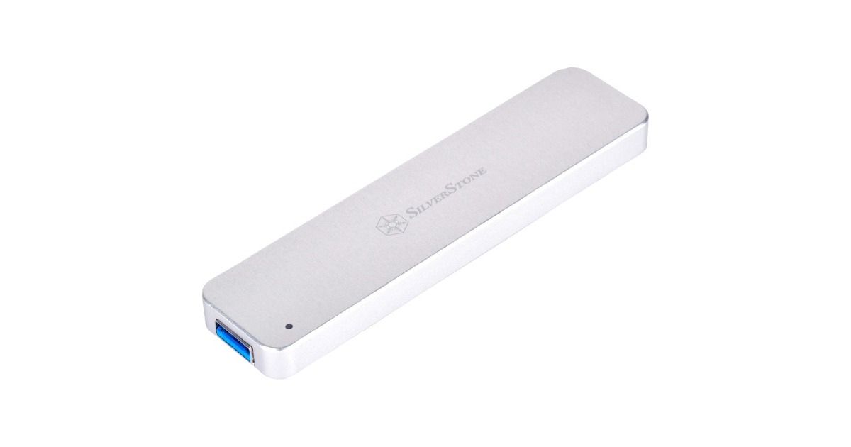 SilverStone SST-MS09S USB 3.1, Laufwerksgehäuse(silber) SilverStone SST-MS09S USB 3.1, Laufwerksgehäuse(silber)