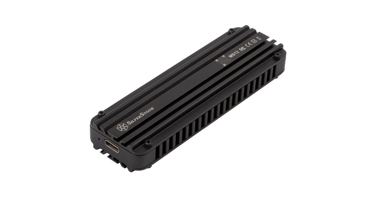 SilverStone SST-MS12, Laufwerksgehäuse(schwarz) SilverStone SST-MS12, Laufwerksgehäuse(schwarz)