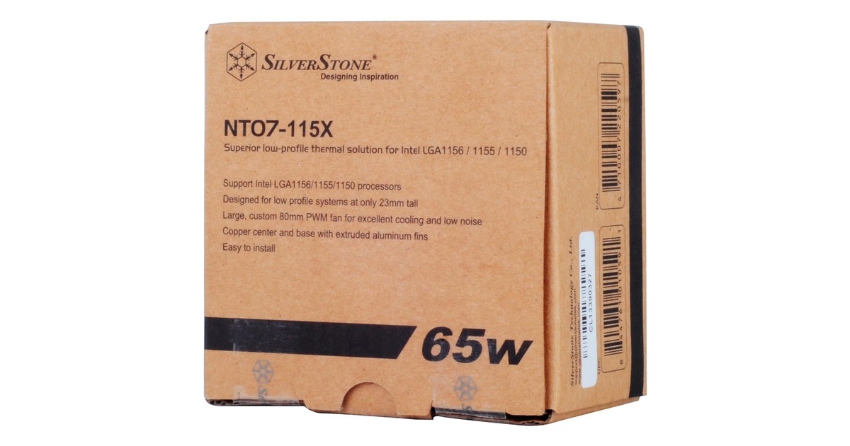 SilverStone SST-NT07-115X, CPU-Kühler