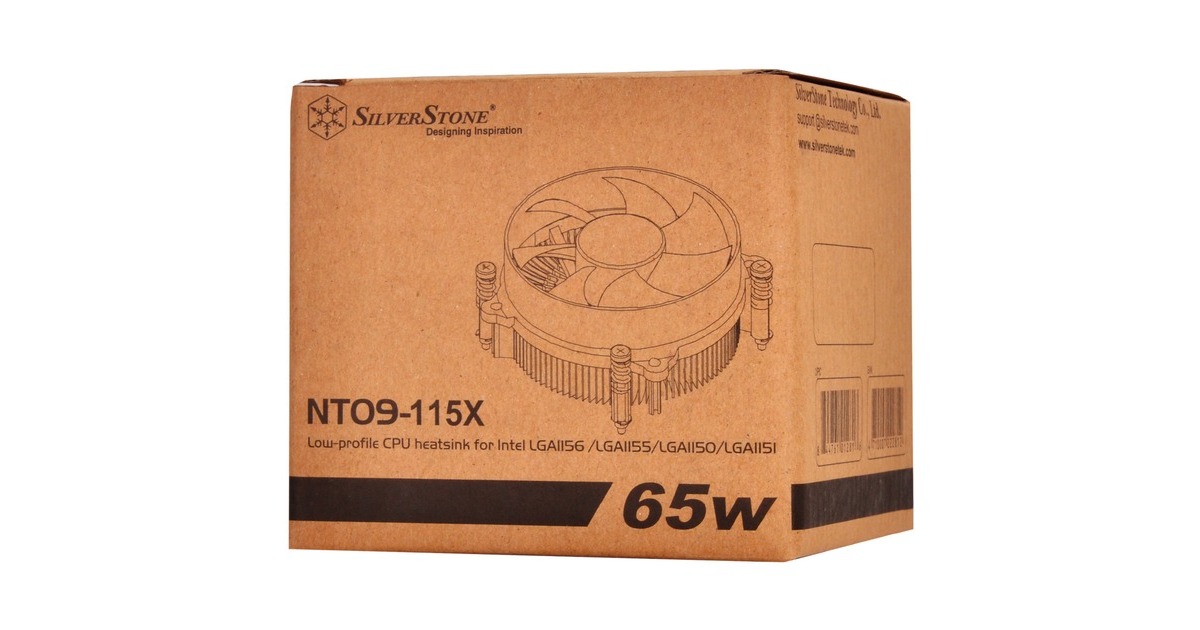 SilverStone SST-NT09-115X, CPU-Kühler