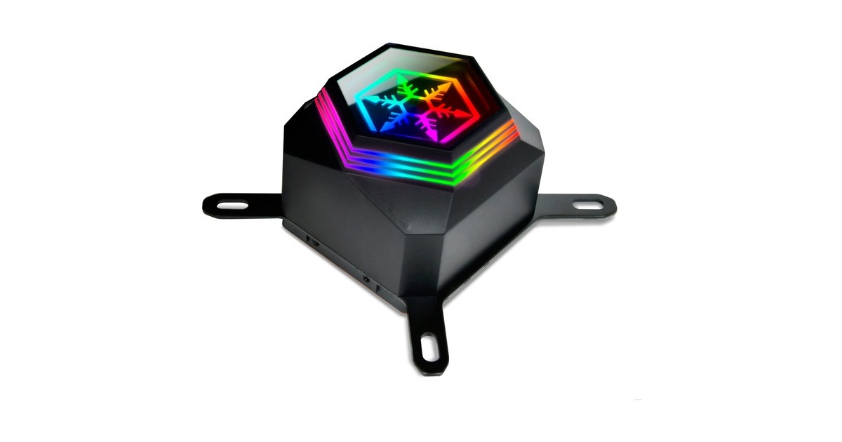 SilverStone SST-PF120-ARGB-V2 120mm, Wasserkühlung(schwarz, inkl. RGB-Controller)