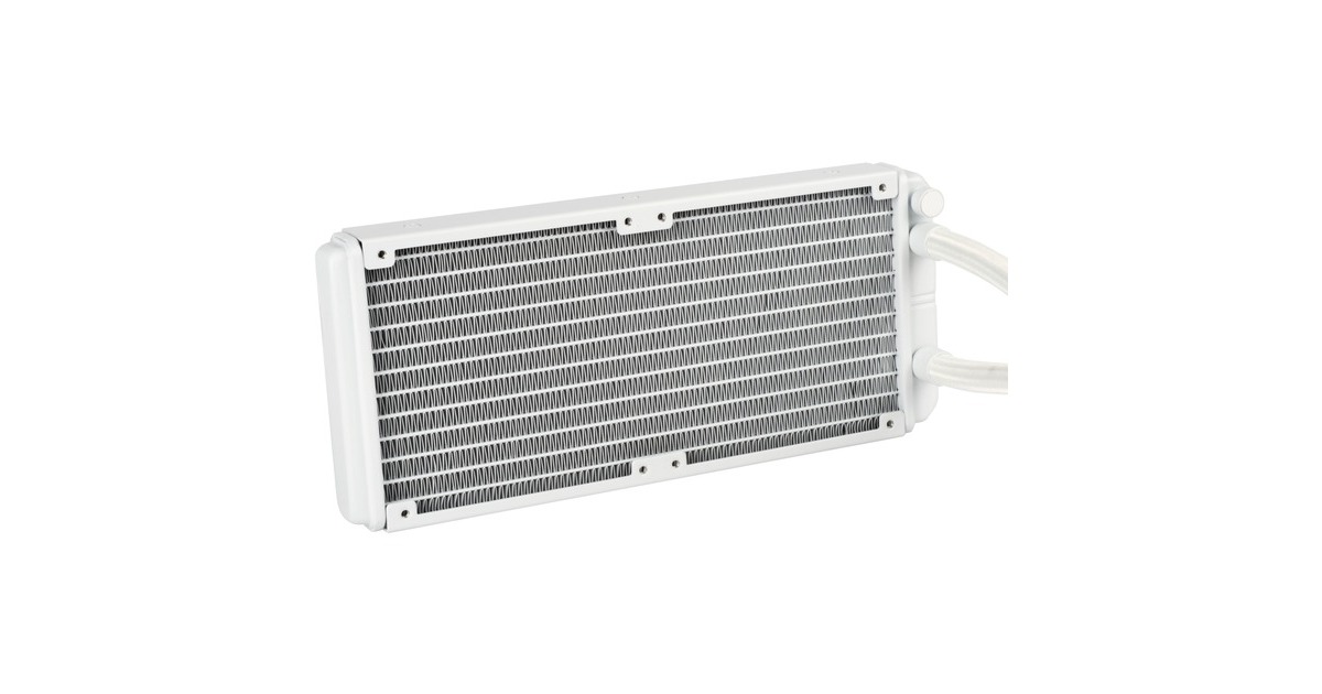 SilverStone SST-PF240W-ARGB-V2 240mm, Wasserkühlung(weiß, inkl. RGB-Controller)