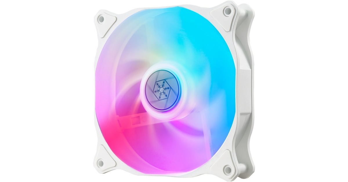 SilverStone SST-PF240W-ARGB-V2 240mm, Wasserkühlung(weiß, inkl. RGB-Controller)