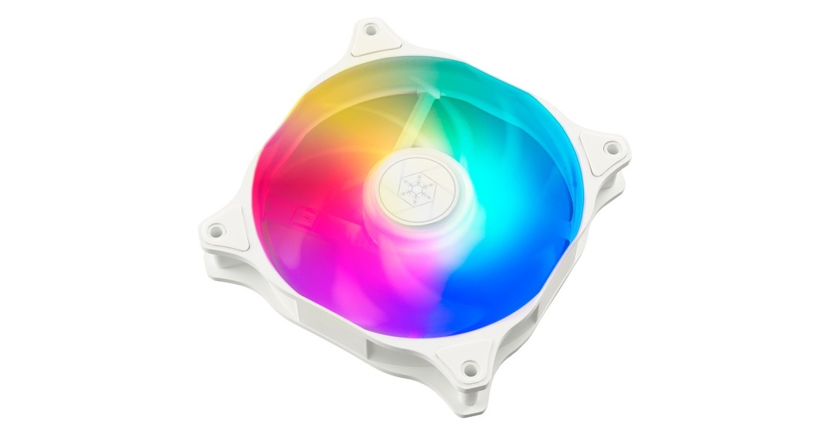 SilverStone SST-PF240W-ARGB-V2 240mm, Wasserkühlung(weiß, inkl. RGB-Controller)