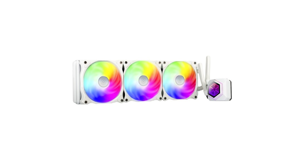 SilverStone SST-PF360W-ARGB-V2 360mm, Wasserkühlung(weiß, inkl. RGB-Controller)