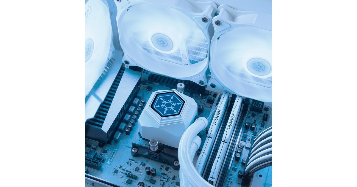 SilverStone SST-PF360W-ARGB-V2 360mm, Wasserkühlung(weiß, inkl. RGB-Controller)