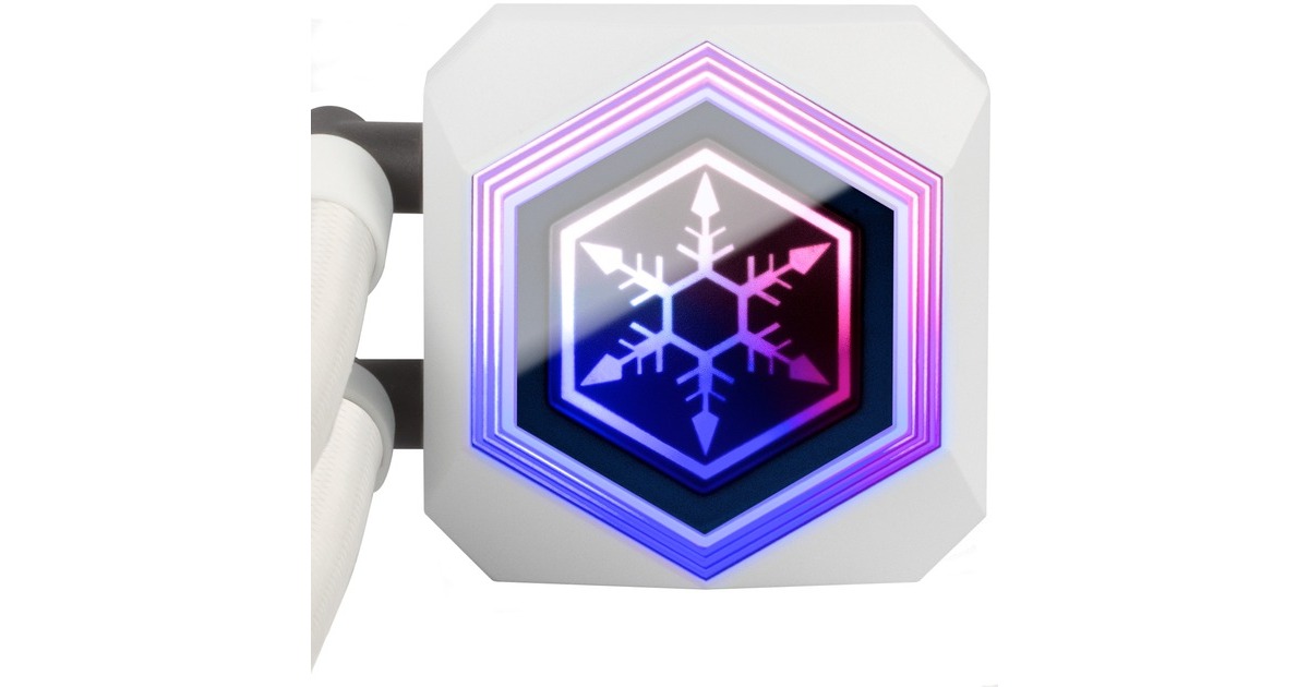 SilverStone SST-PF360W-ARGB-V2 360mm, Wasserkühlung(weiß, inkl. RGB-Controller)