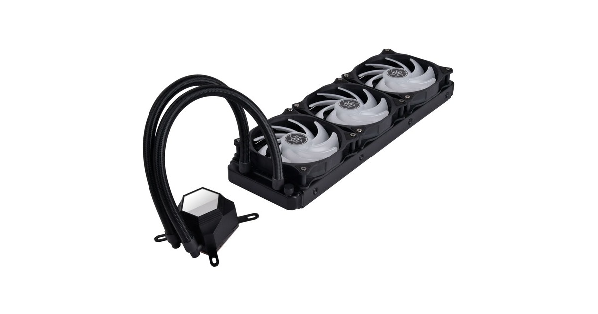 SilverStone SST-PF360-ARGB-V2 360mm, Wasserkühlung(schwarz, inkl. RGB-Controller)
