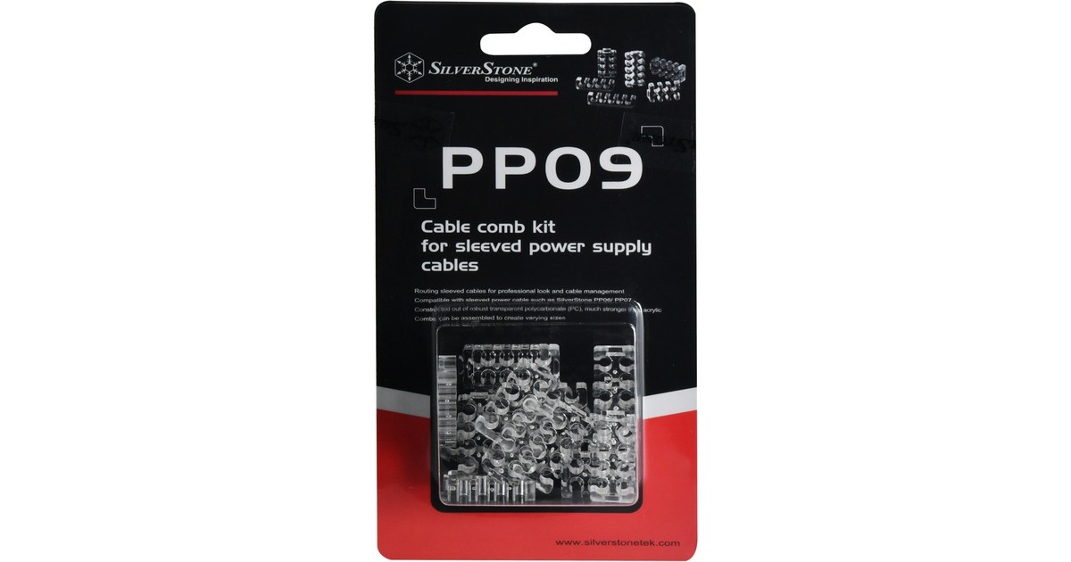 SilverStone SST-PP09, Befestigung/Montage(transparent)